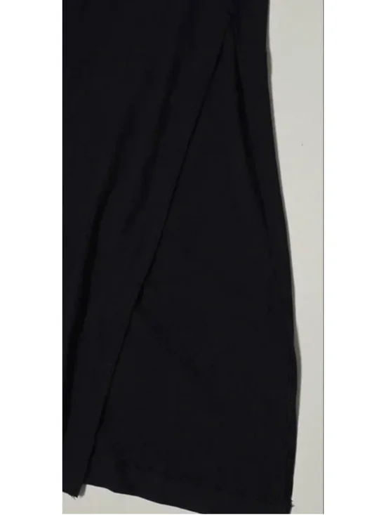 Vuori Black Sleeveless Maxi Pose Ribbed Dress M - Picture 3 of 4
